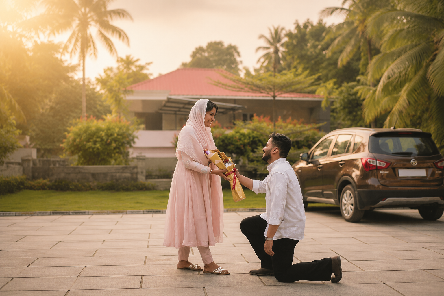 Thamanna and Muhammed Afeef